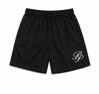 Black Tracksuit Shorts